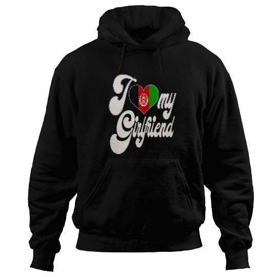 AfghanI Love My Afghanistan Girlfriend Hoodies