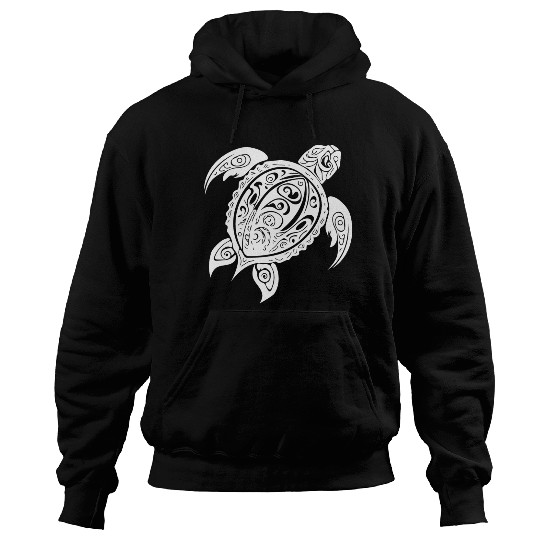 Vintage Abstract Wild Tattoo Turtle Hoodies