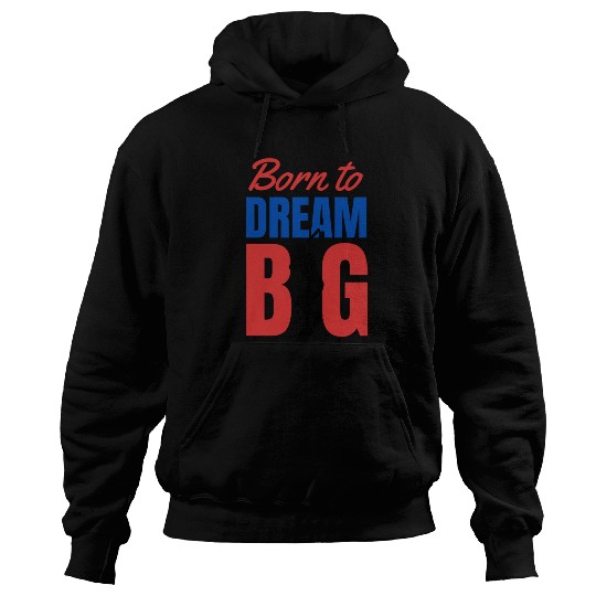 Red and Blue baseball Typography Hoodies 2