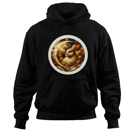 ISFJ Earth Rabbit: Serene Vigiliance Hoodies