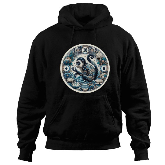 ENTP Water Monkey: The Innovator's Odyssey Hoodies