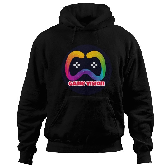 Game Vision Official YouTube Channel Logo Hoodies