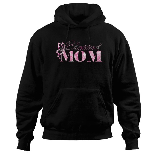 Blessed by Design: A Mother's Elegance Hoodies