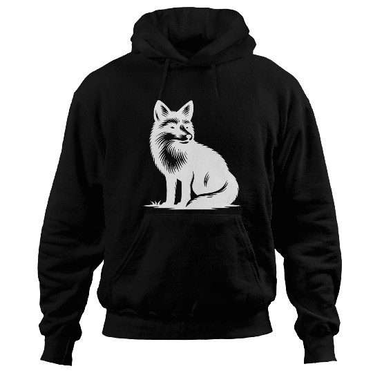 Cute, Clever Fox Hoodies