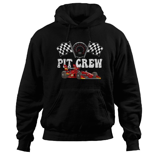 PIT CREW Race Car Hoodies - Hosting Parties