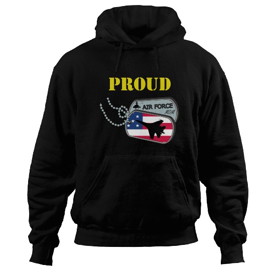 Proud Air Force Mom Hoodies
