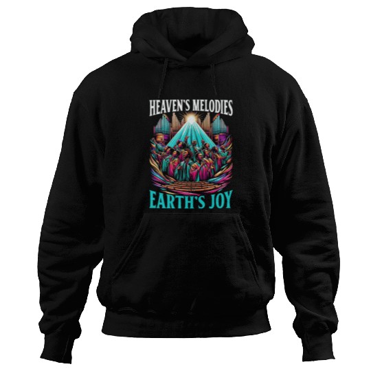 Gospel Music Religious Bible Scripture Christian Hoodies