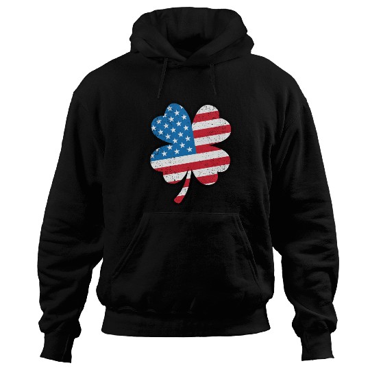 AMERICAN IRISH ST PATRICKS DAY Hoodies