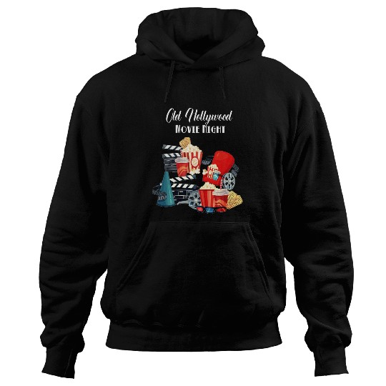 Popcorn Vintage Movie Night Hoodies
