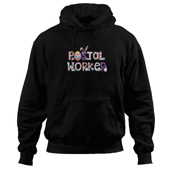 Easter Postal Worker Life Easter Day Party Hoodies