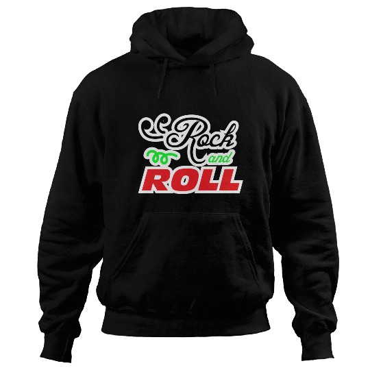 Rock and Roll design for music lovers Hoodies