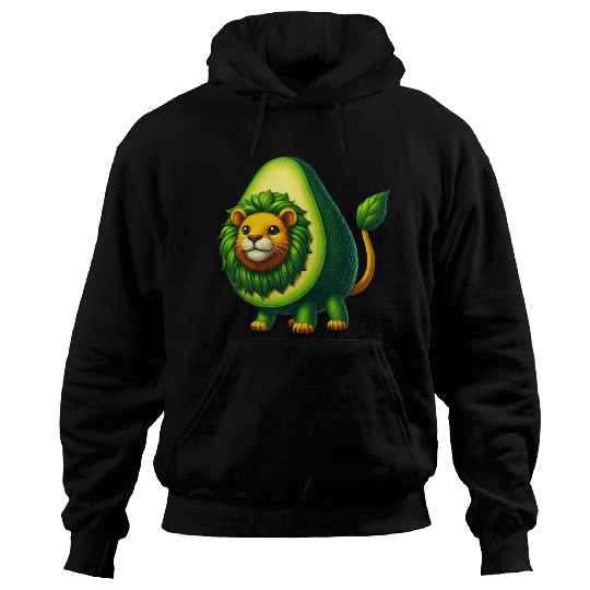 Avocado Lion Hoodies