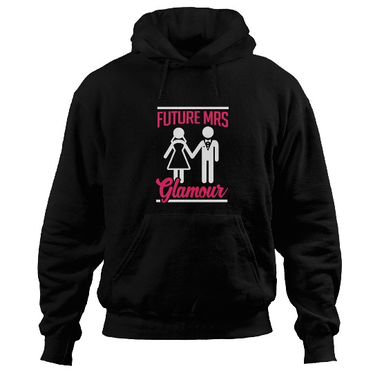 Bridal Future Mrs Glamous Hoodies