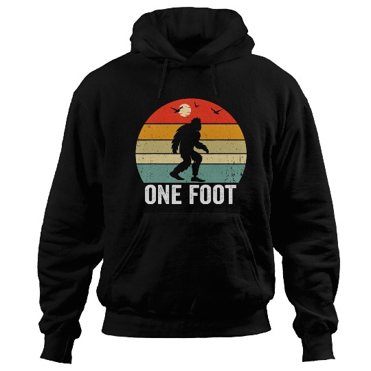 Foot Amputee Amputee Big Foot Limb Loss Hoodies
