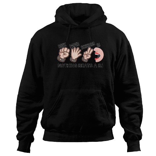 Rock Paper Scissors BJ Hoodies