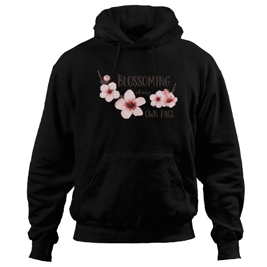 Spring floral Hoodies Elegant Cherry Blossom Design