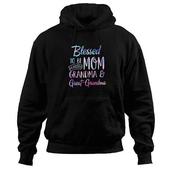 Blessed To Be Called Mom Grandma Mothers Day Hoodies