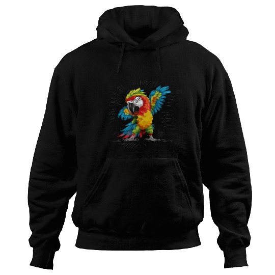 Macaw Parrot for a Bird Lover Animal Lover Hoodies