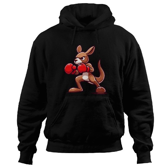 Ring Champ Kangaroo: Boxing Bound Hoodies