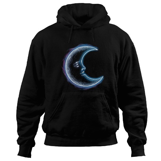 Neon moon Hoodies