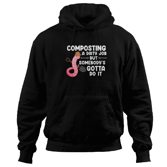 Worm Farmer Vermicompost Cute Men Women Hoodies