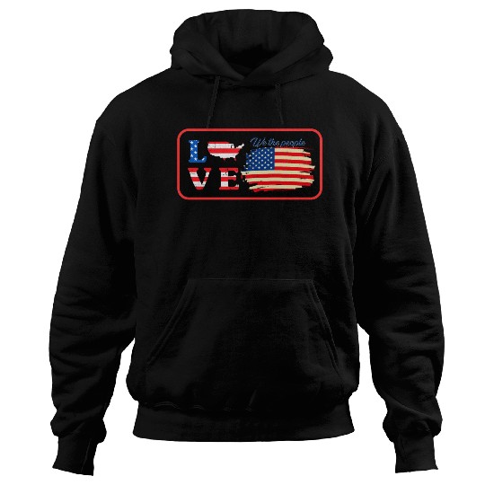 love america ,we the people Hoodies