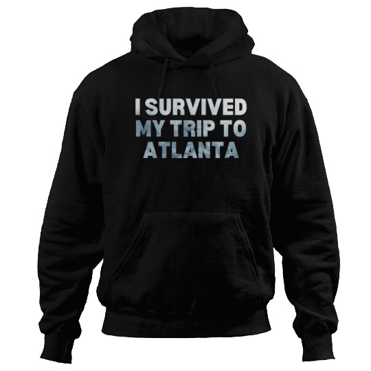 My Trip Traveler Vacation Atlanta Hoodies
