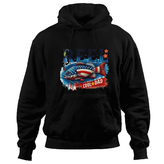Reel Cool Dad Hoodies