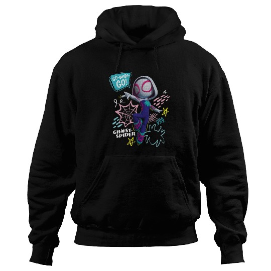 Marvel Spidey And His Amazing Friends Ghost Spider Hoodies