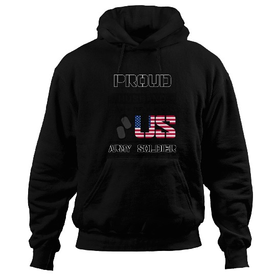 Proud Husband of a US Army Hoodies