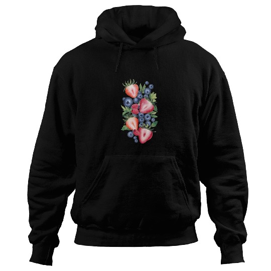 Sugary World of Berry Bliss Hoodies