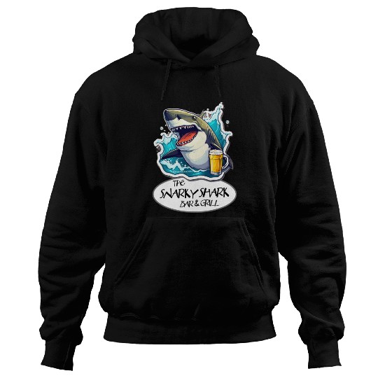 The Snarky Shark Bar & Grill Hoodies