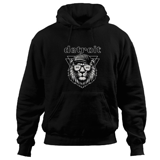 Detroit Cool Cat Hoodies