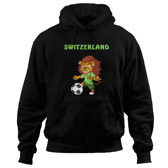Swiss Fans / Switzerland Lion Hoodies