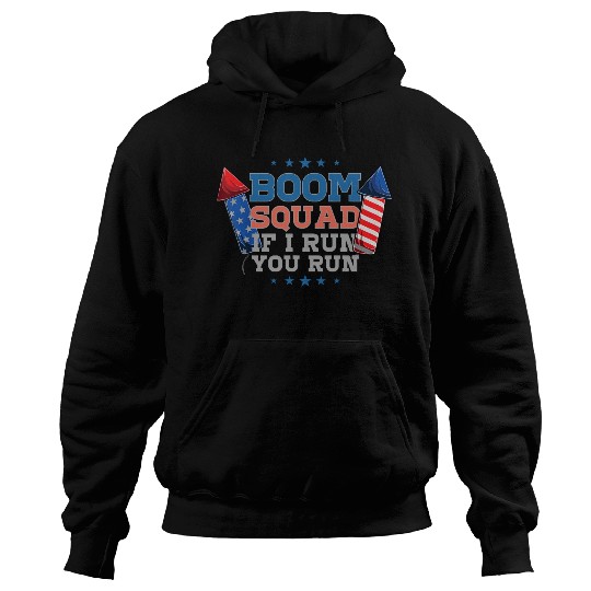 BOOM SQUAD Fireworks Director 4th of July Hoodies