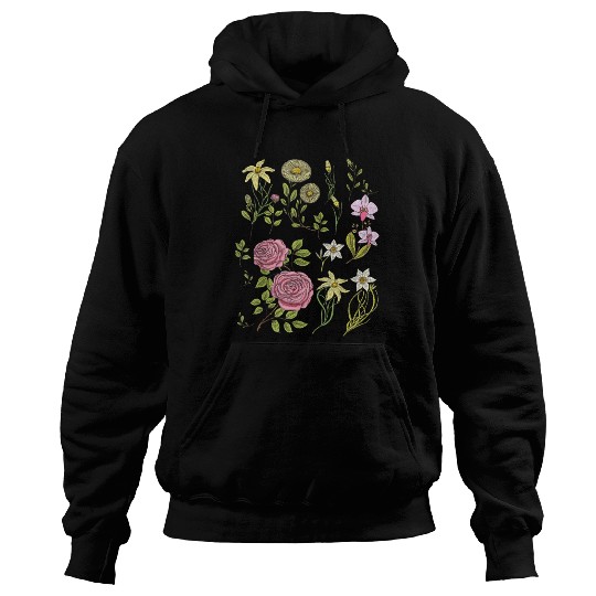 Flowers Cottagecore Mushroom Indie Clothes Hoodies