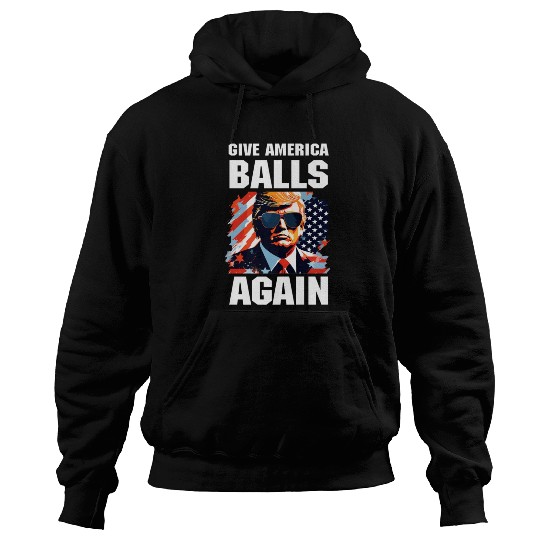 America Trump 2024 Patriotic Republican Hoodies