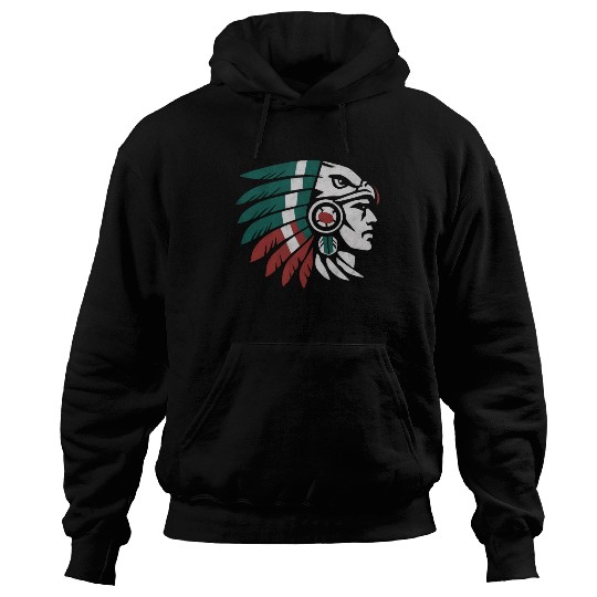 Aztec Warrior Indigenous Mexican Aztec Jaguar Hoodies