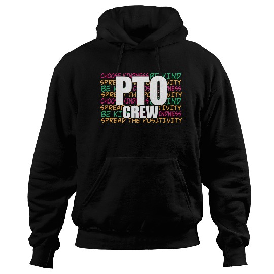 PTO Crew School Volunteer Parent Teacher Hoodies