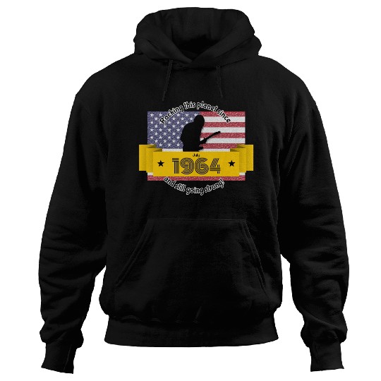 60th birthday Rocking this planet since 07/1964 Hoodies
