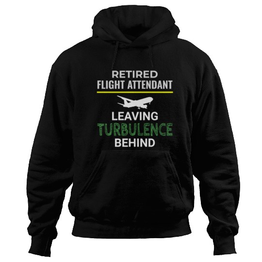 Retired Flight Attendant Aviation Cabin Crew Hoodies