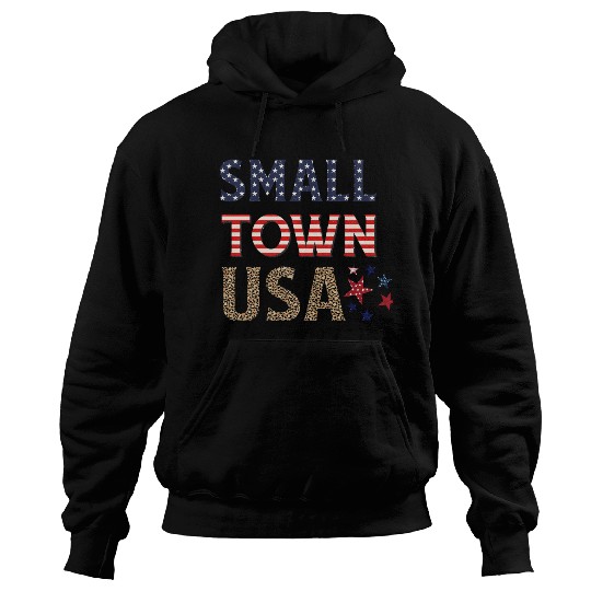 SMALL TOWN USA Hoodies