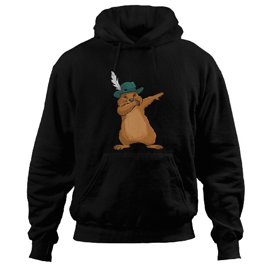 Groundhog Marmot for a Marmot lover groundhog fan Hoodies
