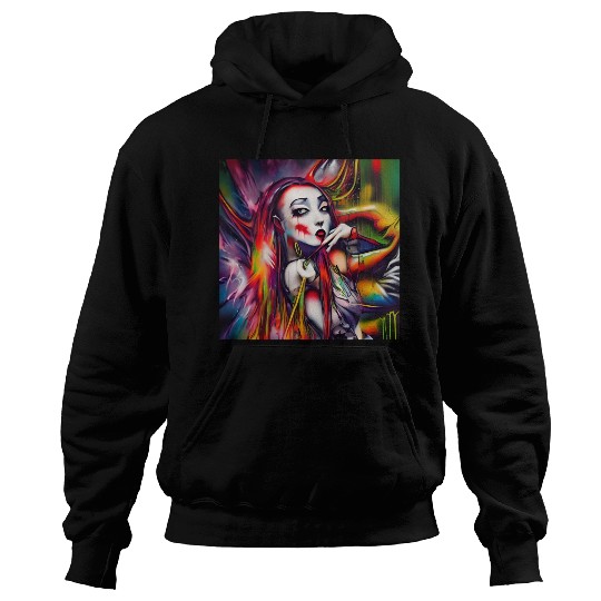 Ghost Witch Vampire Girl Dreams Pop Street Art Hoodies