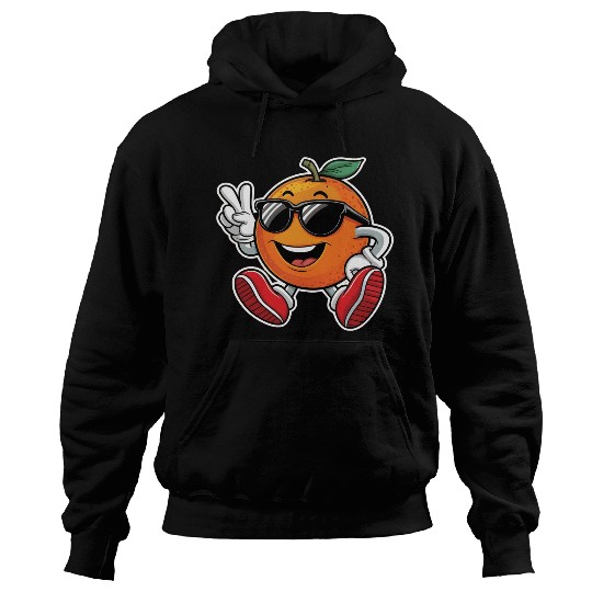Funny Orange Fruit Relaxing Hoodies
