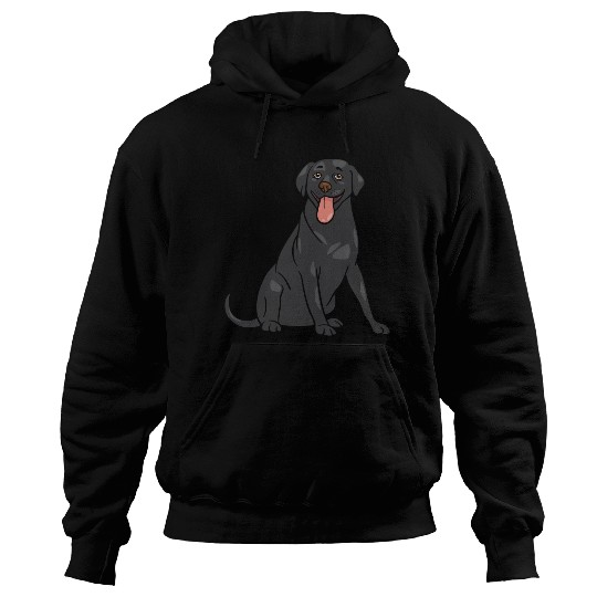 Dog - Black Lab Hoodies