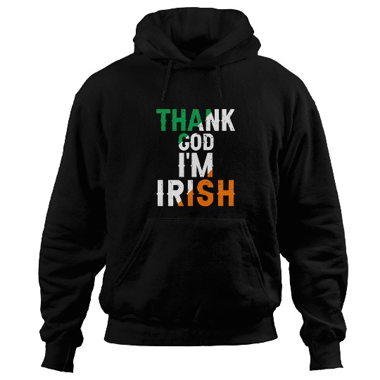 St Patricks Thank God Im Irish Premium Hoodies