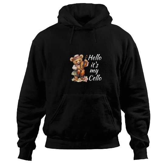 Hello it's my Cello Orchestra Musicians Hoodies