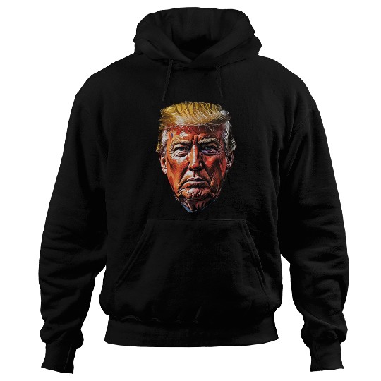 Donald Trump Election 2024 Image: Patriotic Design Hoodies