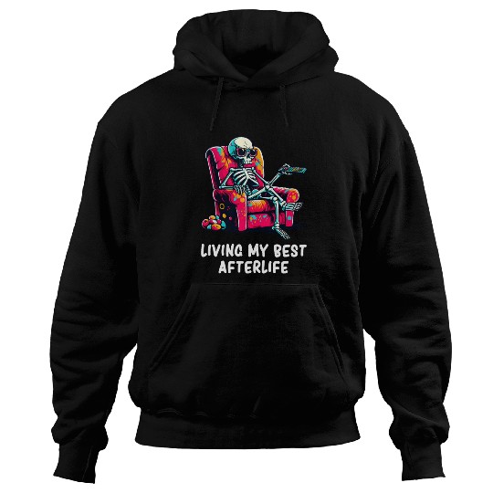 Skeleton - Skeleton Humor - Skeleton Dark Humor Hoodies